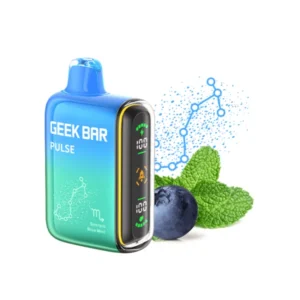 Blue Geek Bar Miami Mint 15000 Puffs - Official Geek Bar...