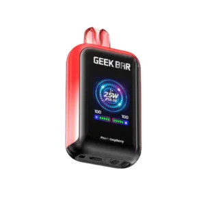 White Peach Raspberry Geek Bar - Official Geek Bar PulseX
