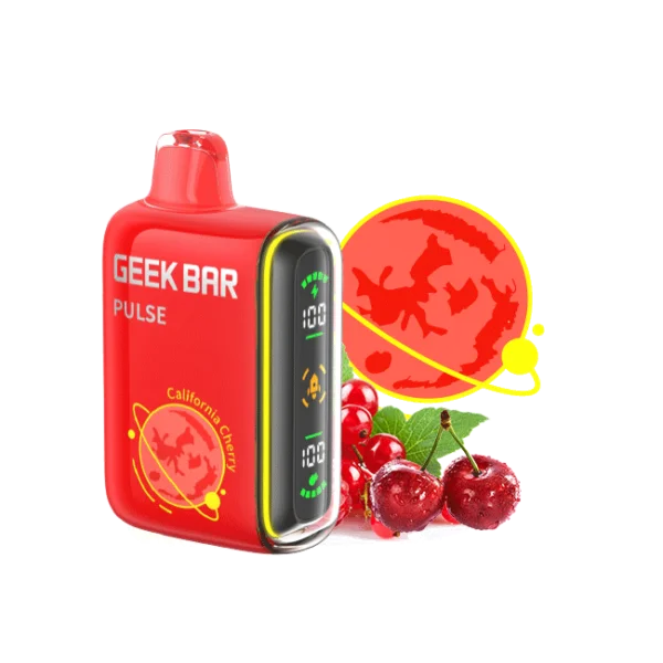 California Cherry Geek Bar Pulse - Official Geek Bar PulseX California Cherry Geek Bar Pulse - Official Geek Bar PulseX
