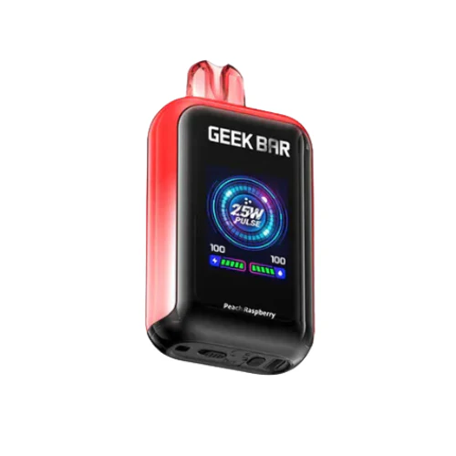 White Peach Raspberry Geek Bar - Official Geek Bar PulseX