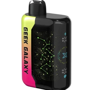 what is in a Geek Bar Vape - Official Geek Bar PulseX Orange dragon Geek Galaxy Pulse X